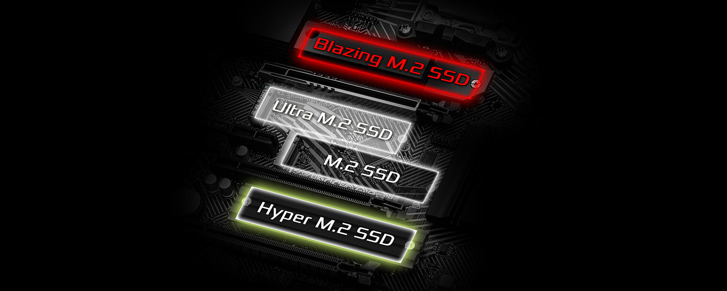 PCIe Gen5 Blazing M.2